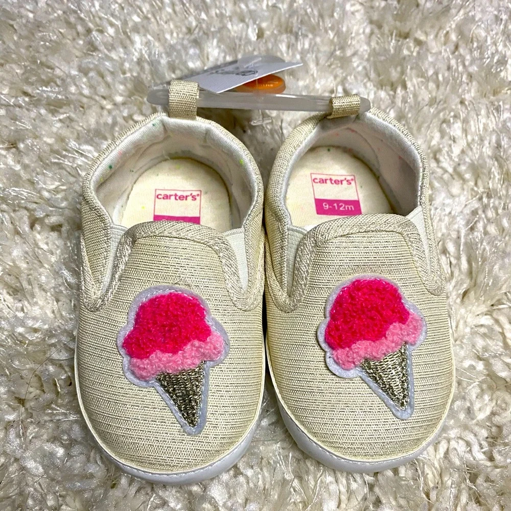 Carter’s babygirl slip on shoes